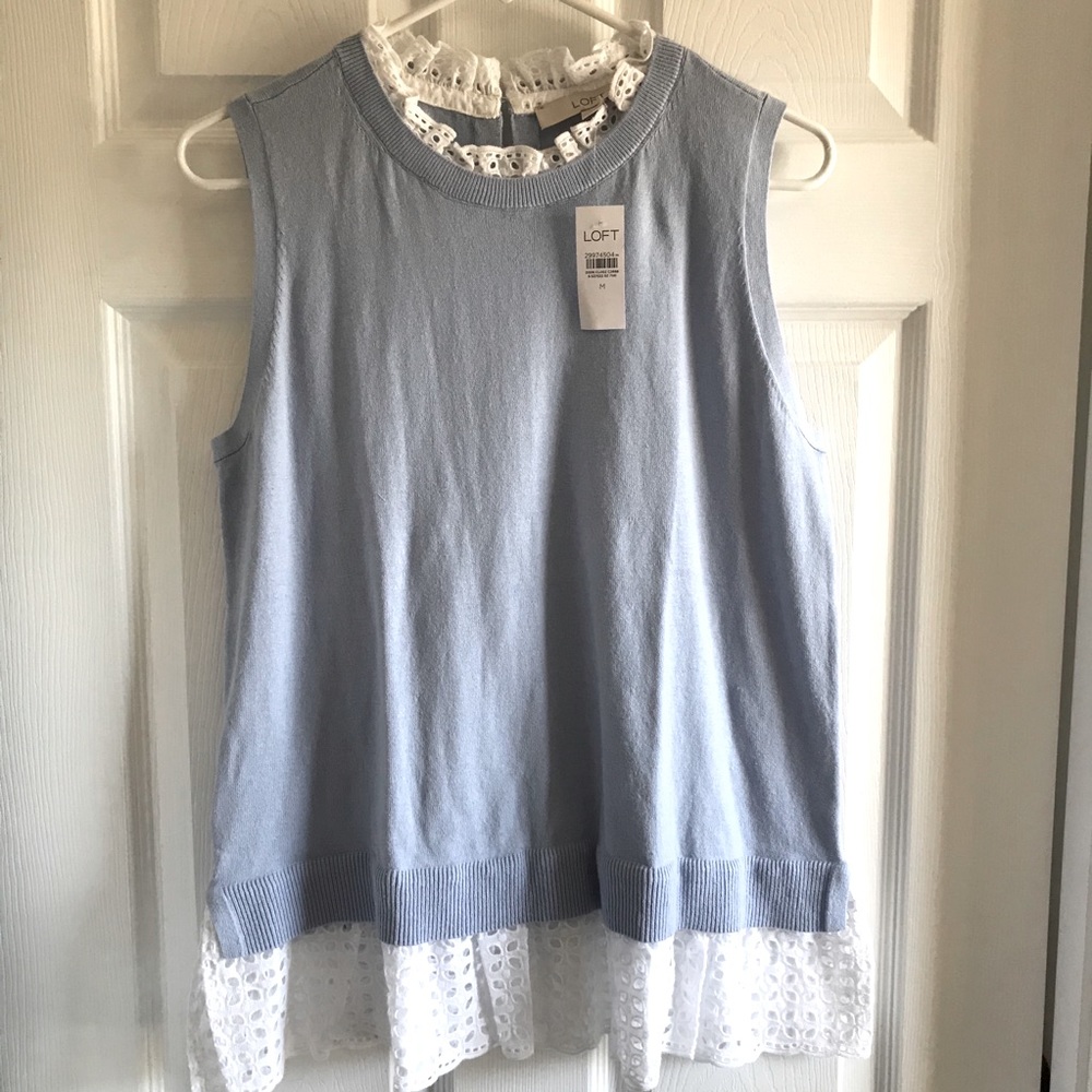 Loft sweater tank